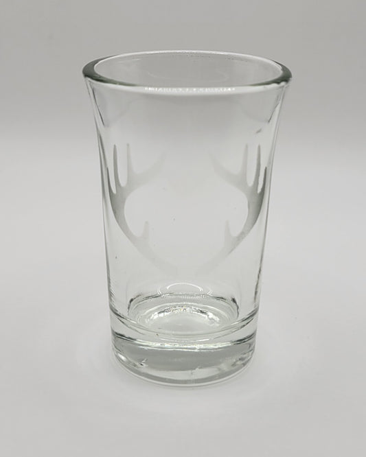 Antler shot glass